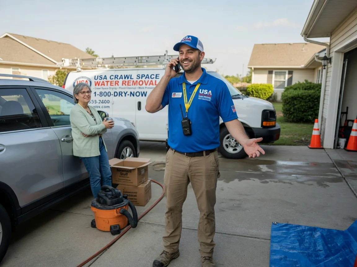Crawl Space Water Removal Pencil Bluff, AR FAQs